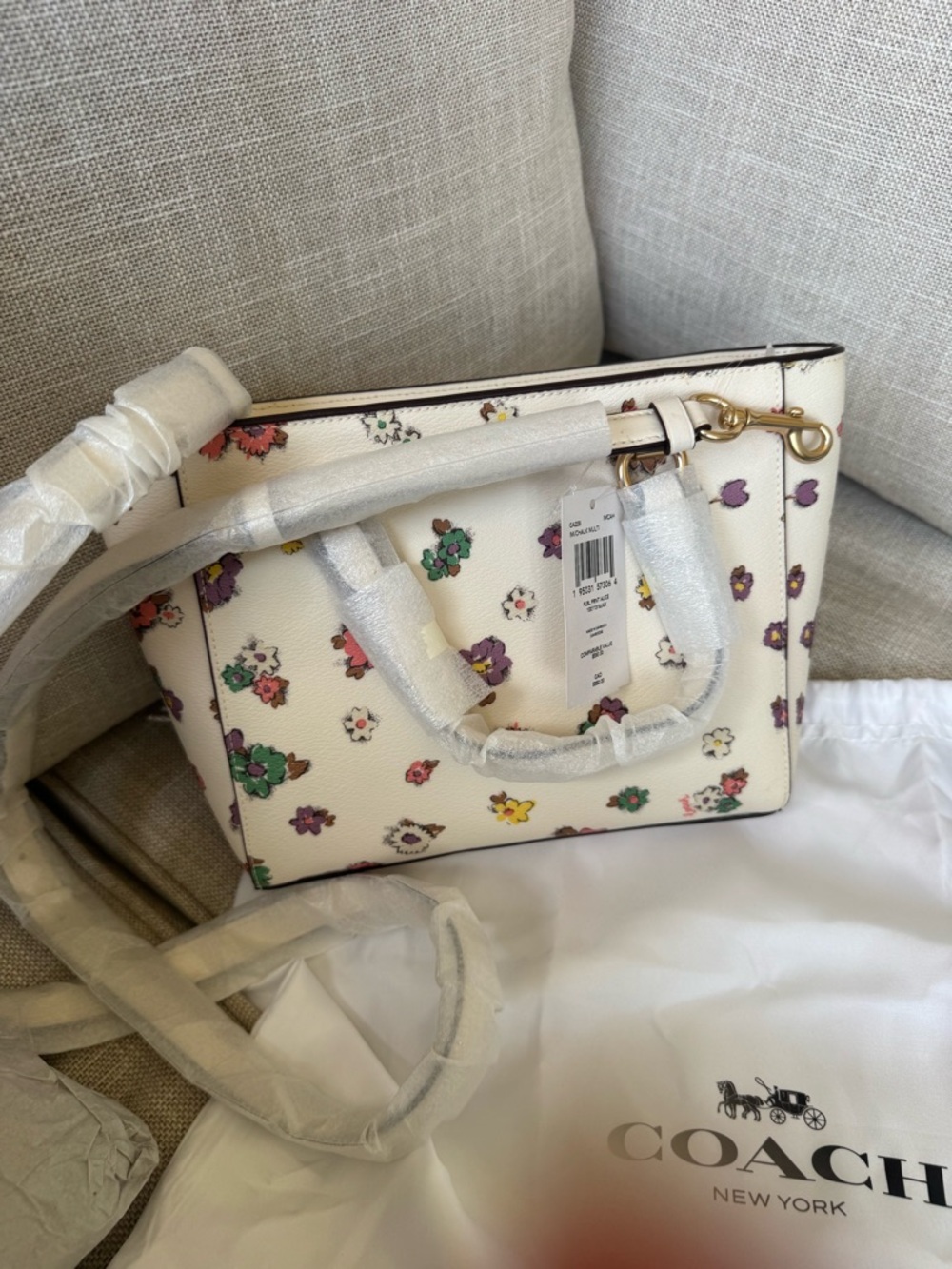 Coach Floral Alice tote bag NWT - Picture 6 of 14